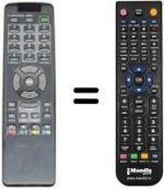 Telecomando equivalente REMCON702